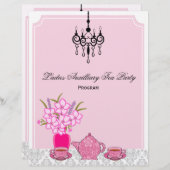 Tee-Party-Programm (Vorne/Hinten)