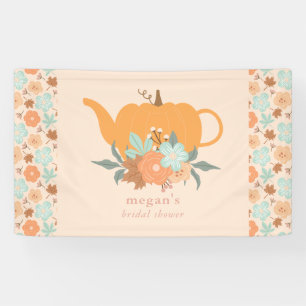 Tee Party Pumpkin Brautparty Banner