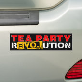Tee-Party-Revolution Autoaufkleber (Auf Auto)
