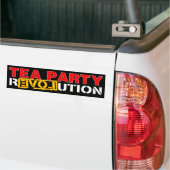 Tee-Party-Revolution Autoaufkleber (Auf Lkw)