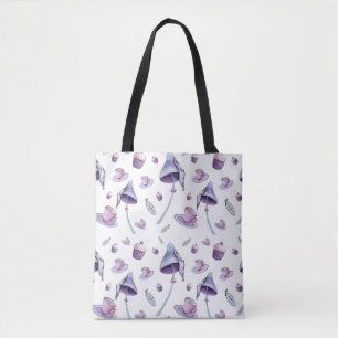 Tee Party rosa und blau Tasche