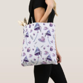 Tee Party rosa und blau Tasche (Von Nahem)