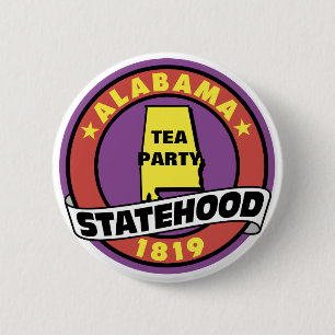TEE-PARTY-STAAT BUTTON