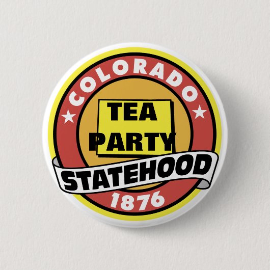 TEE-PARTY-STAAT BUTTON (Vorderseite)