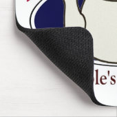 Tee-Party-Steuer-Tagmousepad Mousepad (Ecke)