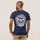 Tee-Party-T - Shirt - 2 mit Seiten versehen (Schwarz voll)