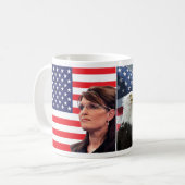 Tee-Party-Tasse Sarahs Palin Kaffeetasse (Vorderseite Links)