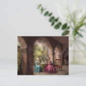 Tee Party - Tee mit Oma teilen 1936 Einladungspostkarte (Stehend Vorderseite)