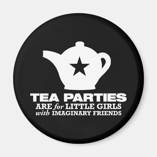 Tee-Party - Tee-Partys für kleine Mädchen Magnet (Vorne)