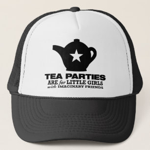 Tee-Party - Tee-Partys sind für kleine Mädchen Truckerkappe