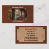 Tee-Party - Teilen des Tees mit Großmutter 1936 Visitenkarte (Vorne/Hinten)