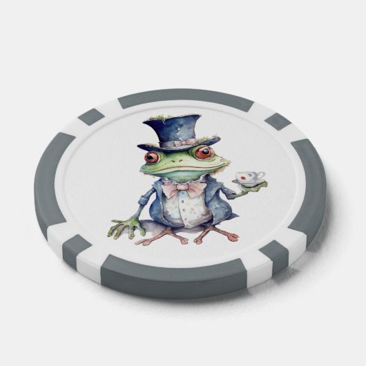 Tee-Party-Toad in Top Hat Pokerchips (Einzeln)