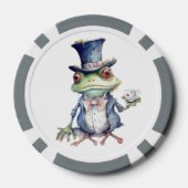Tee-Party-Toad in Top Hat Pokerchips (Rückseite)