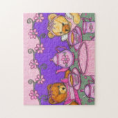 Tee-Party trägt Puzzlespiel Puzzle (Vertikal)