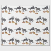 Tee-Party-Umhüllungspapier Geschenkpapier (Flach)