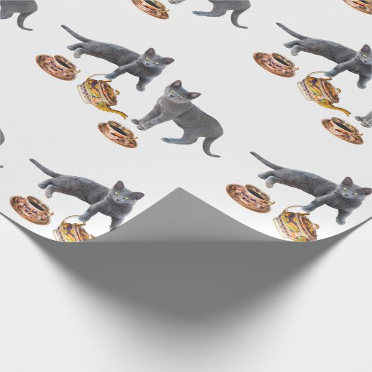 Tee-Party-Umhüllungspapier Geschenkpapier (Ecke)