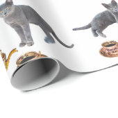 Tee-Party-Umhüllungspapier Geschenkpapier (Rolleneckpunkt)