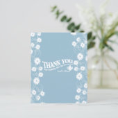 Tee Party und Daisy Blue Chocolate Bar Gefallen (Stehend Vorderseite)
