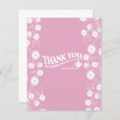 Tee Party und Daisy Chocolate Bar Gefallen (Vorne/Hinten)