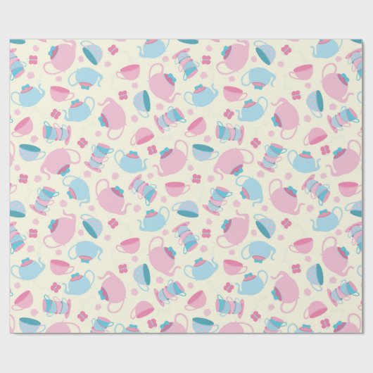 Tee-Party-Verpackungs-Papier Geschenkpapier (Flach)