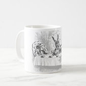 Tee-Party Vintage Alice im Wunderland Tasse (Vorderseite Links)
