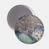 Tee-Party von Trish Biddle Magnet (Vorderseite/Rückseite)