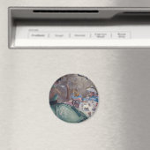 Tee-Party von Trish Biddle Magnet (In Situ (Geschirrspüler))