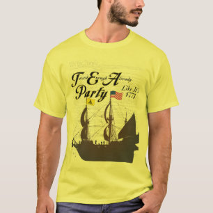 Tee-Party wie es ist 1773 - Gadsden-Shirt T-Shirt