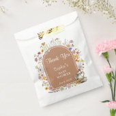 Tee Party Wildblume Baby in Bloom Baby Dusche Geschenktütchen (Versiegelt)