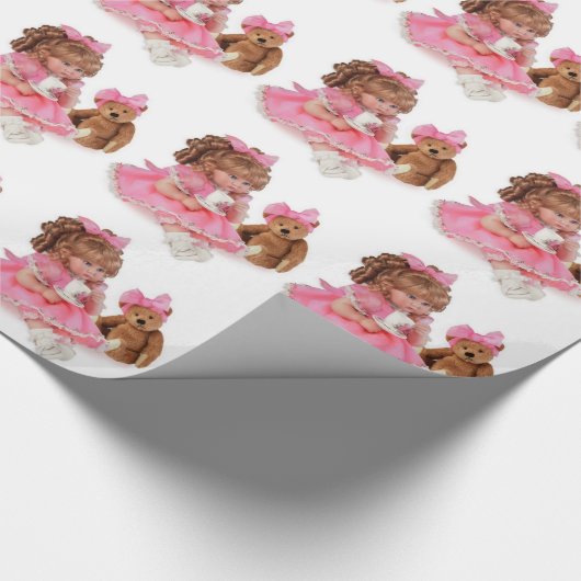 TEE-PARTY-ZEIT GESCHENKPAPIER (Ecke)