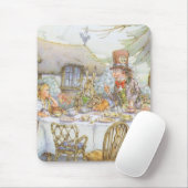 Tee-Party-Zeit Mousepad (Mit Mouse)