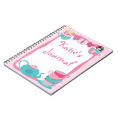 Tee-Party-Zeitschrift - Notizbuch Notizblock (Linke Seite)