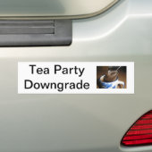 "Tee-Partydowngrade-" Autoaufkleber (Auf Auto)