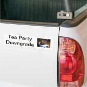 "Tee-Partydowngrade-" Autoaufkleber (Auf Lkw)