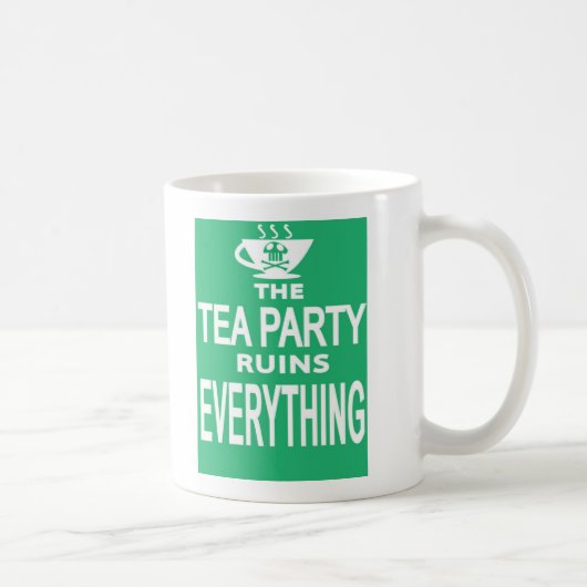 Tee-Partyruinen alles Tasse (Rechts)