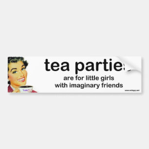 Tee-Partys Autoaufkleber
