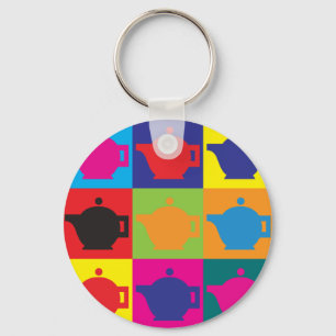 Tee Pop Art Schlüsselanhänger