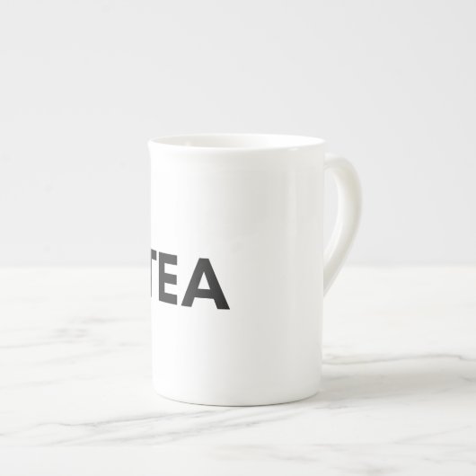 Tee Porzellantasse (Vorderseite Rechts)