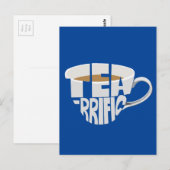 Tee Postkarte (Vorne/Hinten)