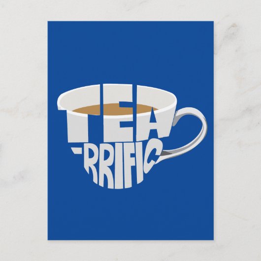 Tee Postkarte (Vorderseite)
