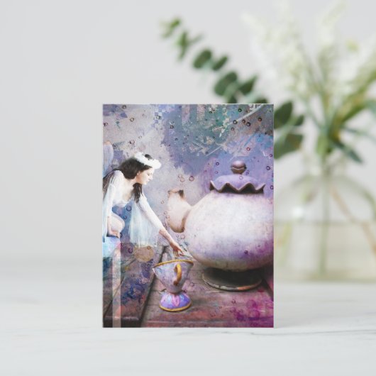 TEE POSTKARTE (Stehend Vorderseite)