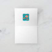 Tee-Pot Danke, dass Sie eine Note-Karte haben Dankeskarte (Innenseite)