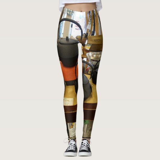 Tee-Pots aus Japan kreieren dieses warme, gemütlic Leggings (Vorderseite)