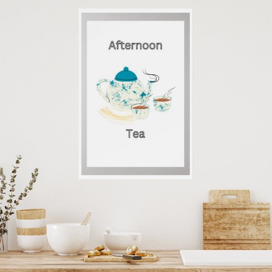 Tee Printable Art Download Poster (Küche)