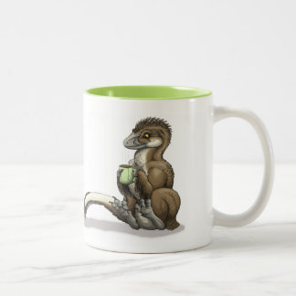 Tee-Raubvogel-Tasse Zweifarbige Tasse