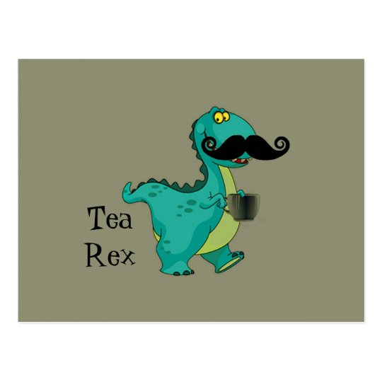 Tee Rex Lustige Dinosaurier Cartoon Anspielung Postkarte Zazzle De