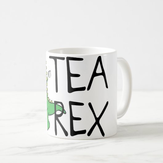 Tee-Rex Tasse (VorderseiteRechts)
