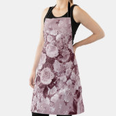 Tee-Rose: Aquarell Bouquet Muster. Schürze (InSitu)