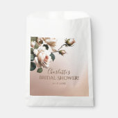 Tee-Rose-Brautparty Fvor-Tasche Geschenktütchen (Vorderseite)