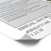 Tee-Rose Foto Prop-Plakatrahmen Poster (Ecke)